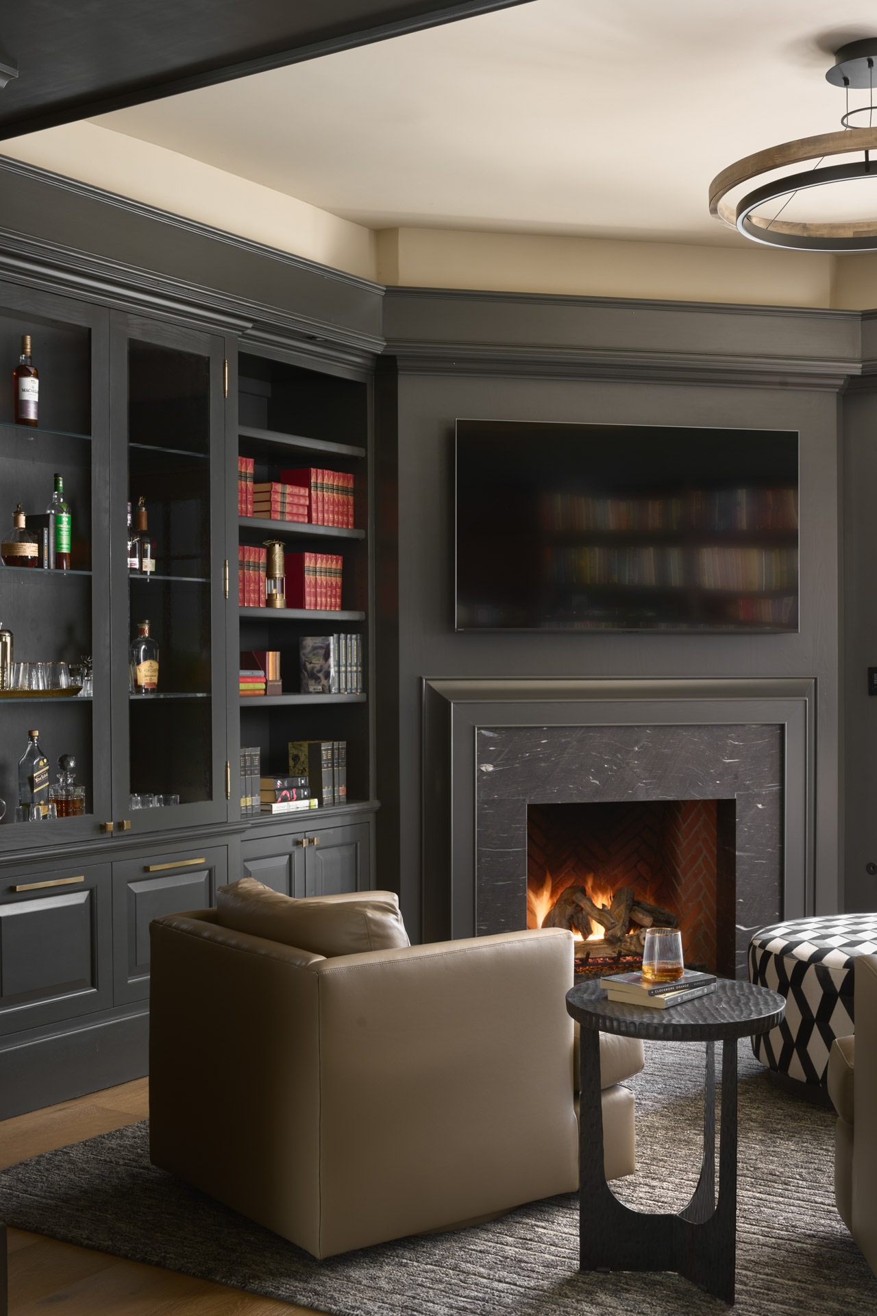 The after bar lounge at the Paradise Estate in Paradise Valley Arizona