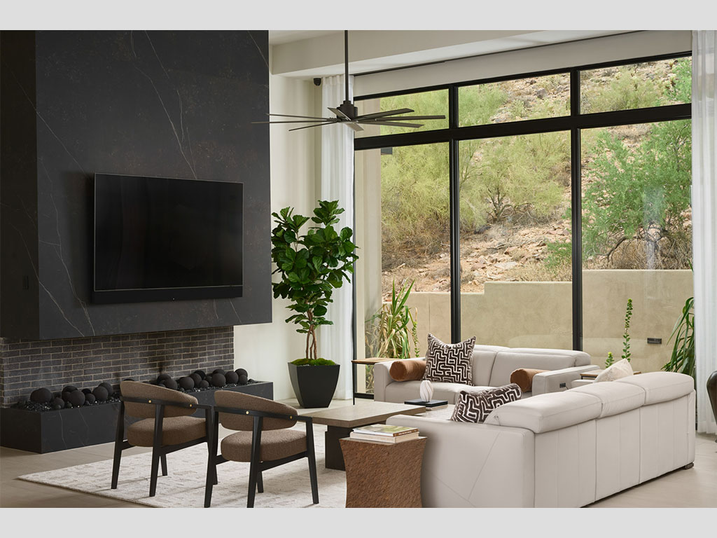 Ancala Hillside great room - After